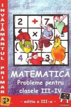Matematica (probleme pentru clasele III
