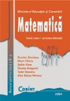 MATEMATICA TC+CD Manual pentru clasa