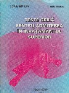 Matematica Teste grila pentru adminterea