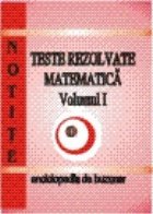 coperta Notite de Matematica M2 vol. I - bac 2009