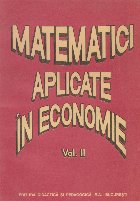 Matematici aplicate economie Volumul lea