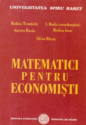 Matematici pentru economisti