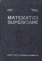 Matematici Superioare