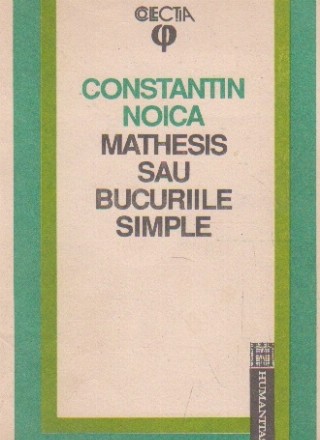 Mathesis sau bucuriile simple