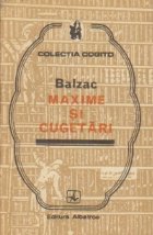 coperta Maxime si cugetari