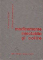 Medicamente injectabile si colire