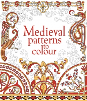 Medieval patterns to colour