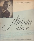 coperta Melodii alese - Emanuel Ionescu