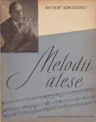 coperta Melodii alese - Nicolae Kirculescu