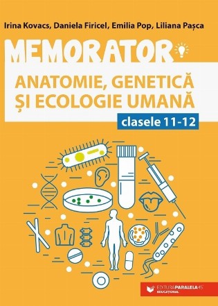Memorator de anatomie, genetică şi ecologie umană pentru clasele XI-XII