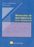 Memorator matematica (liceu bacalaureat)