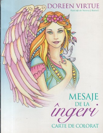 Mesaje de la Ingeri. Carte de colorat
