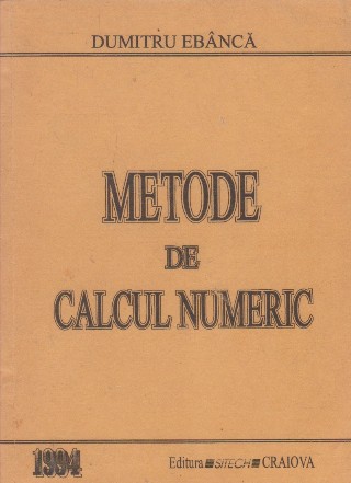 Metode de calcul numeric