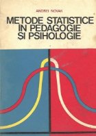 Metode statistice pedagogie psihologie