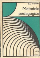 coperta Metodele pedagogice
