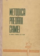Metodica predarii chimiei in scoala generala