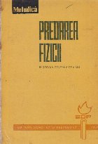 Metodica predarii fizicii scoala generala