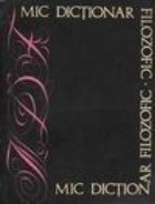 Mic dictionar filozofic