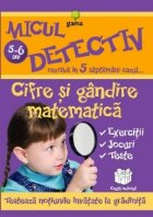 coperta Micul detectiv - Cifre si gandire matematica (5-6 ani)