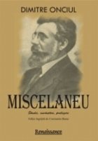 Miscelaneu-studii,cuvantari ,prelegeri