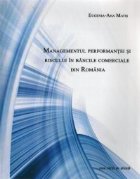coperta Managementul performantei si riscului in bancile comerciale din Romania