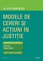 Modele de cereri si actiuni in justitie