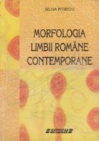 coperta Morfologia limbii romane contemporane