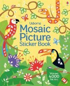 Mosaic picture sticker book