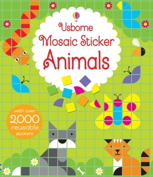 Mosaic sticker animals