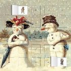 Mrs Snowman advent calendar (with