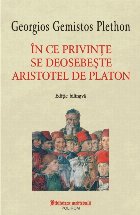 În ce privințe se deosebește Aristotel de Platon