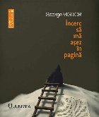 Încerc să mă aşez în