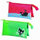 coperta Necessaire cu 3 compartimente, Pussy Deluxe, diverse motive