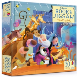 Noah's Ark picture book and jigsaw