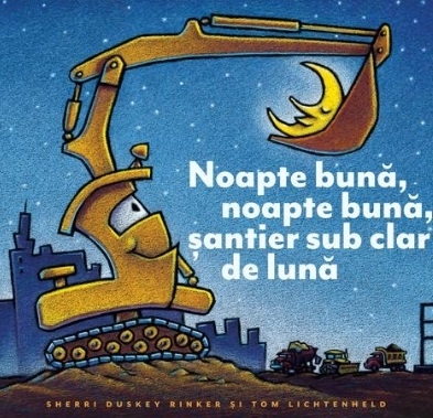 Noapte buna, noapte buna, santier sub clar de luna