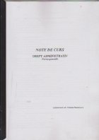 Note curs Drept administrativ Partea
