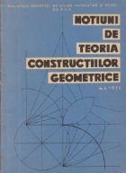 Notiuni teoria constructiilor geometrice