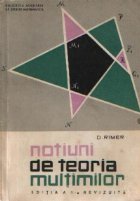 coperta Notiuni de teoria multimilor - Editia a doua revizuita