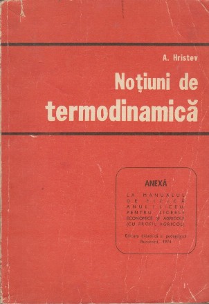 Notiuni de termodinamica