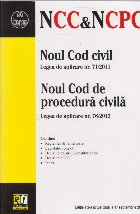 Noul Cod civil. Noul Cod de procedura civila. Editia a 2-a actualizata la 17 septembrie 2014