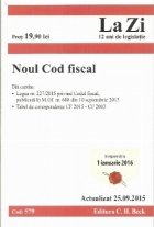 Noul Cod fiscal. Cod 579. Actualizat 25.09.2015