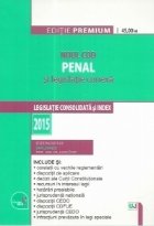 coperta Noul Cod penal si legislatie conexa. Editie premium. Legislatie consolidata si index 2015.