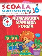 coperta Numararea, marime, forma 6-7 ani