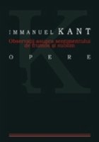 OBSERVATII ASUPRA SENTIMENTULUI FRUMOS SUBLIM