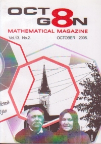 OCTOGON - Mathematical magazine, Vol.13, No. 2, October 2005