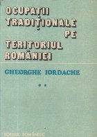 Ocupatii traditionale teritoriul Romaniei Studiu