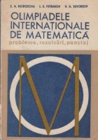 Olimpiadele internationale de matematica - Probleme, rezolvari, punctaj