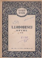 Opere Odobescu