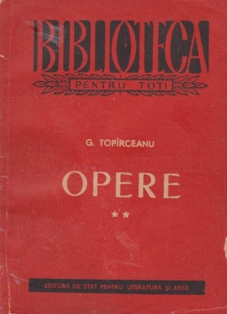 Opere, Volumul al II-lea