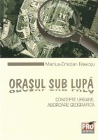 Orasul sub lupa. Concepte urbane. Abordare geografica